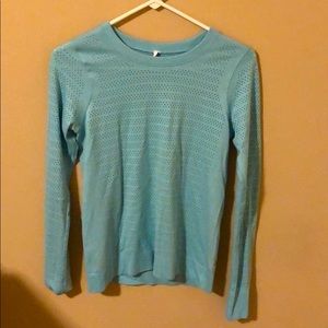 Light blue,Long sleeve from lululemon